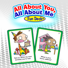 Activities of All About You All About Me Fun Deck