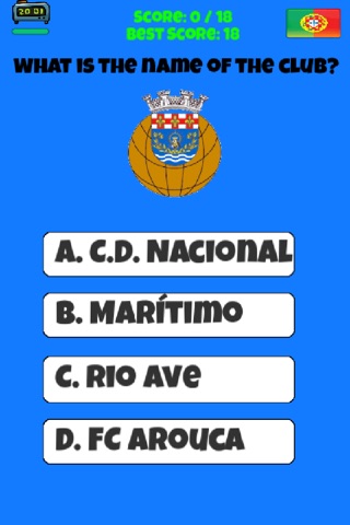 Portugal Football Logo Quiz screenshot 4