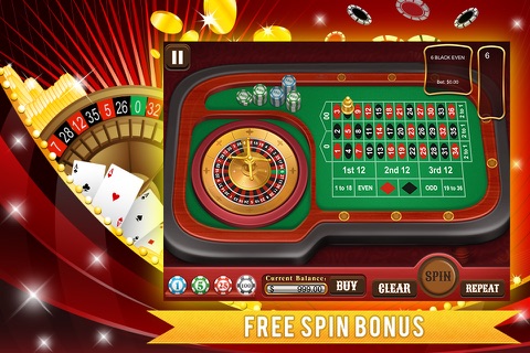 Vegas Roulette HD - Spin the Wheel to Win Megabucks screenshot 2