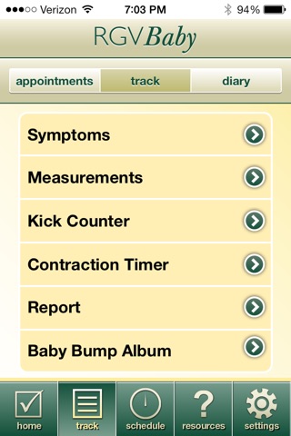 RGV Baby – The Baby App from Valley Baptist Health System screenshot 4