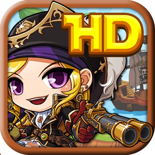 The Adventure of the Wanted Pirates Tap Game HD icon