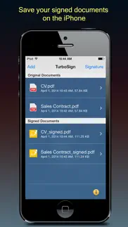 turbosign pro - quickly sign and fill pdf documents iphone screenshot 4