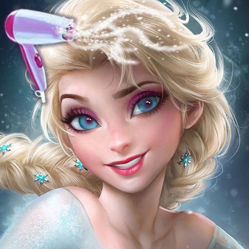 Ice Princess Hair Salon Icon