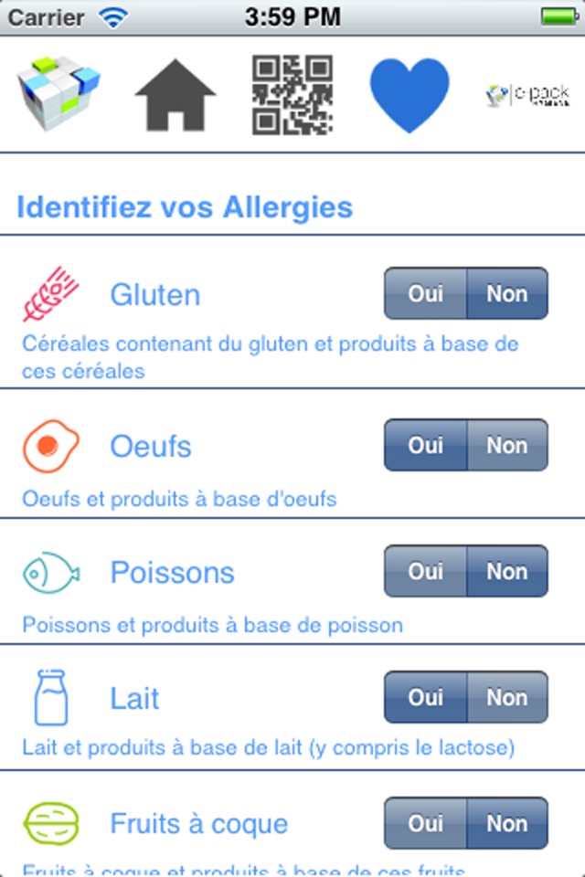 e-pack Allergen screenshot 4