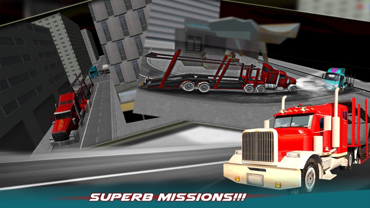 18 Wheeler Truck Driver Simulator 3D – Drive out the semi trailers to transport cargo at their destination screenshot-4