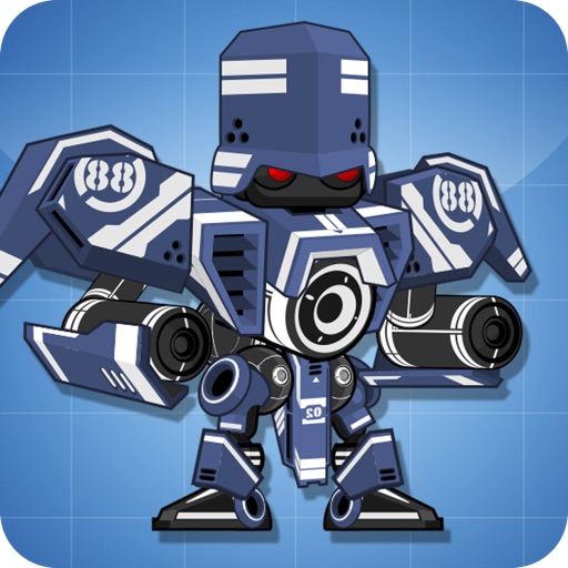 A Machine Built For War - Robot Soldiers and Androids Fighting Tanks Icon