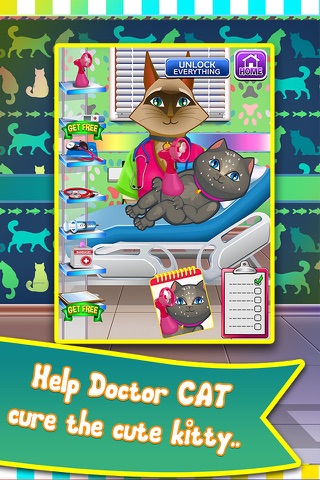 Mommy's Newborn Pet Spa Doctor - my new born salon care & baby kitty cat games for kids 2 screenshot 2
