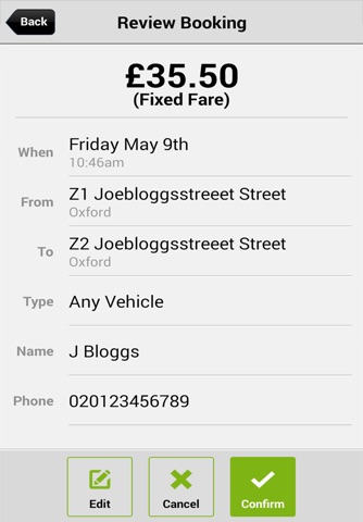 Xpert Taxis screenshot 3