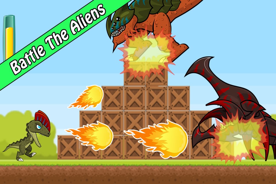 Dinosaurs Vs Aliens screenshot 2