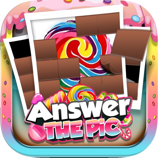 Answers The Pics : Candy Trivia Picture Puzzle Reveal Games icon