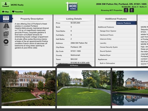 MORE Realty for iPad screenshot 3