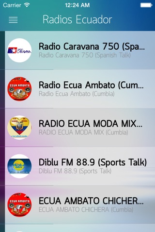 Radios Ecuador screenshot 2