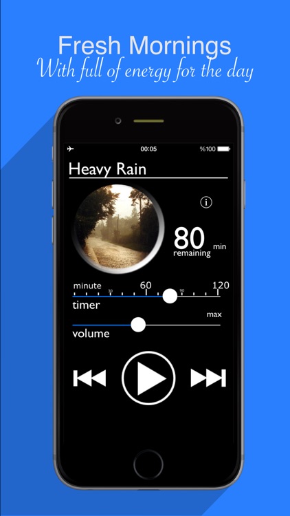 Rain Sounds : Natural raining sounds, thunderstorms, rainy ambience to help relax, aid sleep and focus screenshot-3