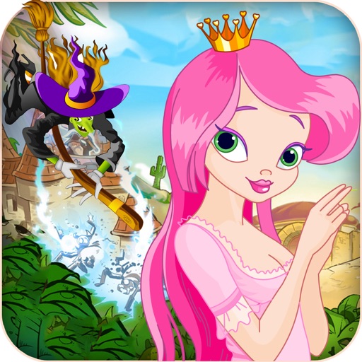 Princess Dodge Rescue - Crazy Witch Escape Game Free Icon