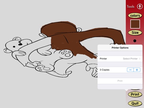 Coloring Book for George the Curious (unofficial) screenshot 4