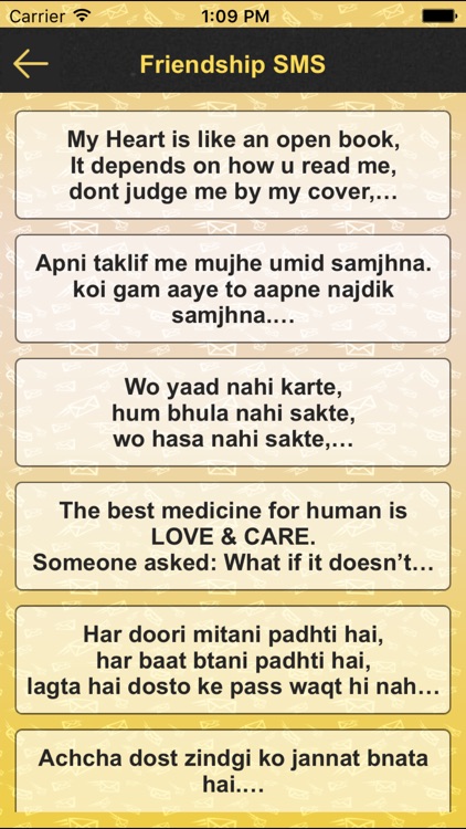 50000+ SMS Messages Collection Pro screenshot-3