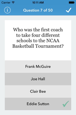 Basketball Trivia for The Factual Intellectual® screenshot 2