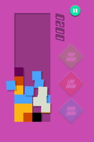 Crack & Pop Tile - Connect And Match Three Square Colors screenshot 2