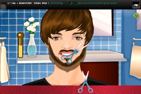 shaving games - beard screenshot 2