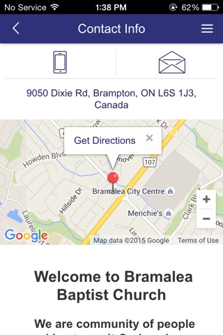 Bramalea Baptist Church screenshot 3