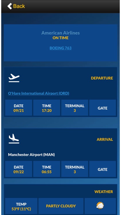 Airport Board : Live flight info and tracker