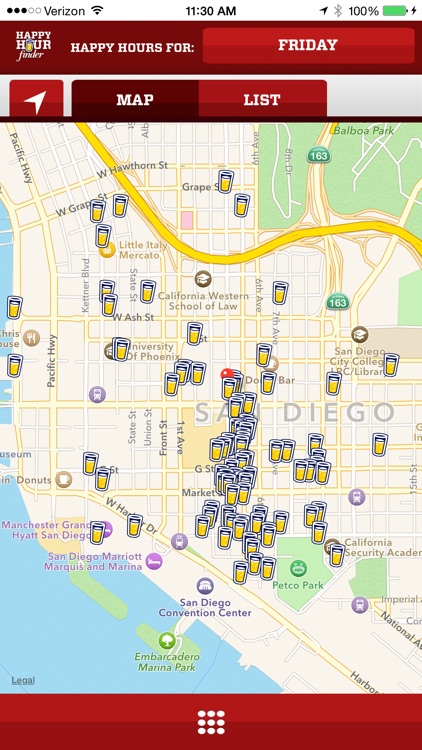 Happy Hour Finder - Find Local Food and Drink Deals