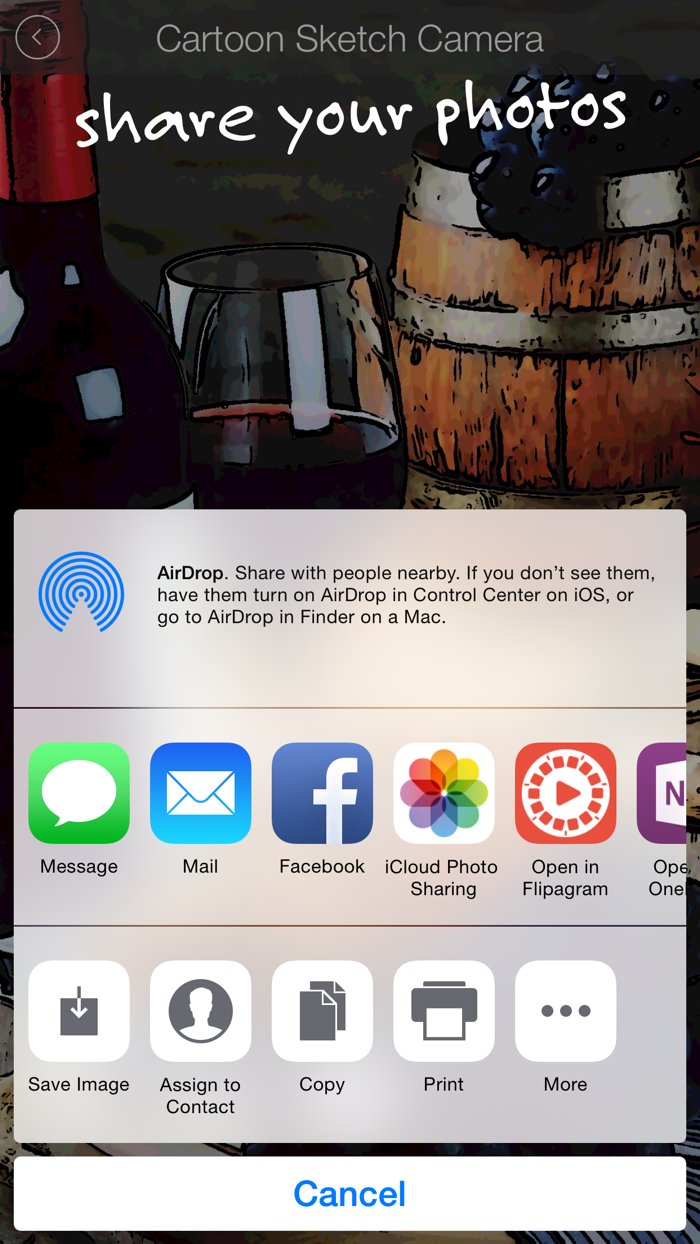 Cartoon Sketch Camera
