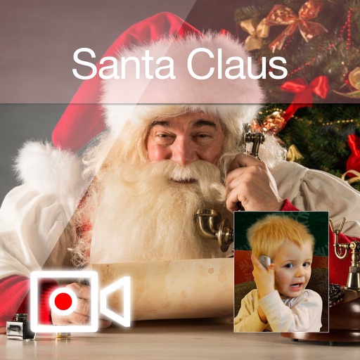 Video Call from Santa - Kid wishes secretly recorded for Parents icon