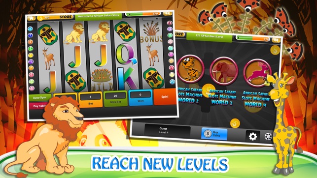 “AA African Safari Video Slots: Play Fre