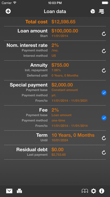 MobileLoan Calculator