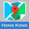 Hong Kong offline map and gps city 2go by Beetle Maps, china Hong Kong travel guide street walks, airport transport hongkong MTR rail metro subway lonely planet Hong Kong trip advisor