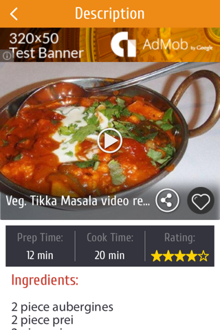 Asian, Indian, Eastern and oriental cuisine, spices with videos screenshot 3