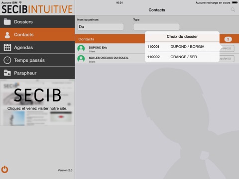 Secib Intuitive screenshot 2