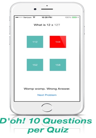 Times Quiz - Multiplication Trainer and Learning Tool for Kids screenshot 3