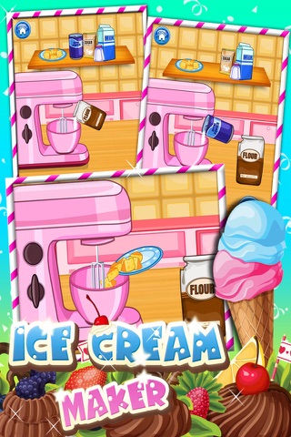 Ice Cream Cone Maker Game screenshot 2
