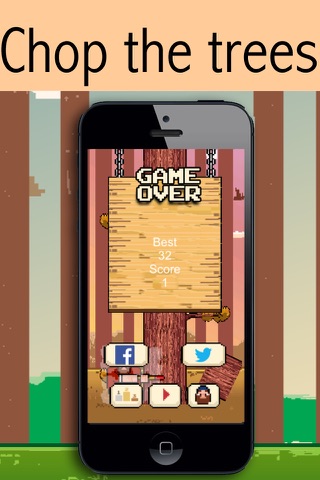 Chop it! chop the trees as fast as you can screenshot 2