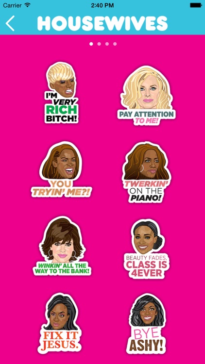 The Real Housewives Stickermojis