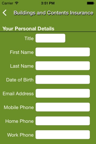 Building & Contents Insurance screenshot 3