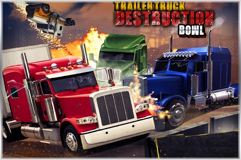 Trailer Truck Destruction Bowl screenshot 3