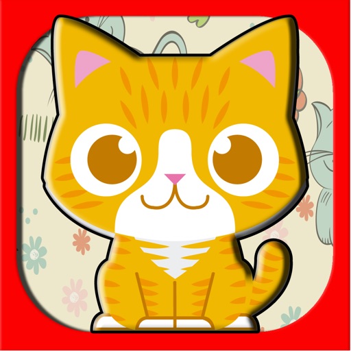 Cat Match Mania - Rescue Pretty Animals Puzzle Game FREE Icon