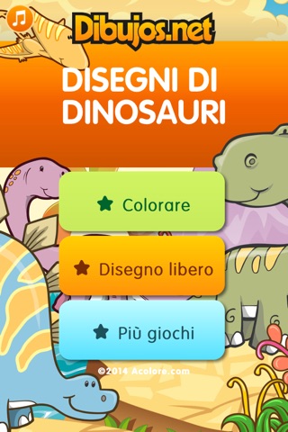 Dinosaurs Coloring Pages screenshot 3