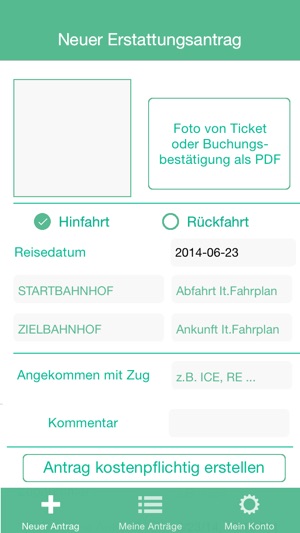 Bahn und Zug Erstattung(圖3)-速報App