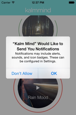 Kalm Mind - Sleep, Relaxation & Meditation screenshot 2