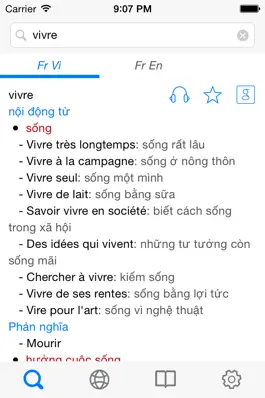 Game screenshot Từ điển Pháp Việt, Việt Pháp, Pháp Anh, Anh Pháp - French Vietnamese English Dictionary mod apk