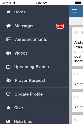 Praise Church CRM screenshot 4