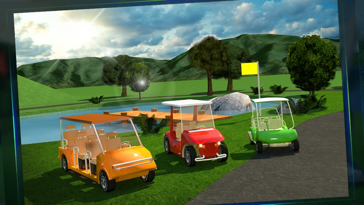 Golf Cart Simulator 3D screenshot-3