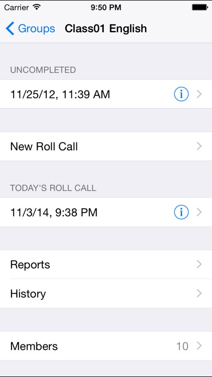 Roll Call +