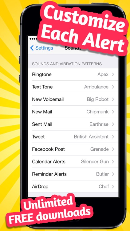 Custom Alert Sounds - Download or create your own new tones and alerts