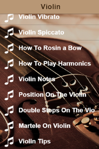 Violin Lessons - Learn How To Play Violin screenshot 2