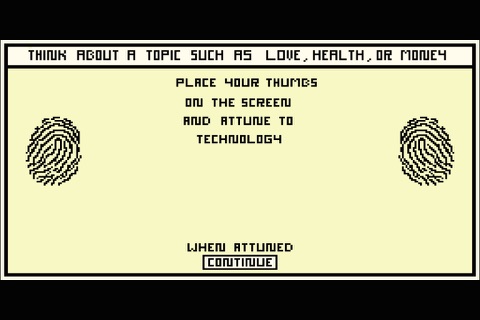 Techno Tarot screenshot 2